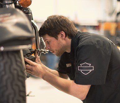 Harley-Davidson motorcycle service technician
