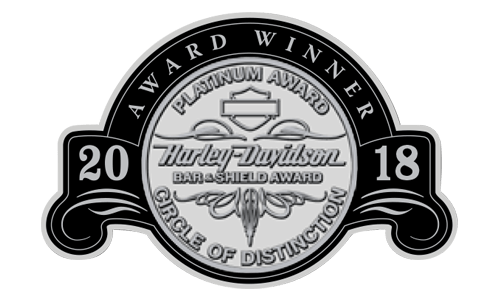 Harley-Davidson Bar and Shield Award Logo.